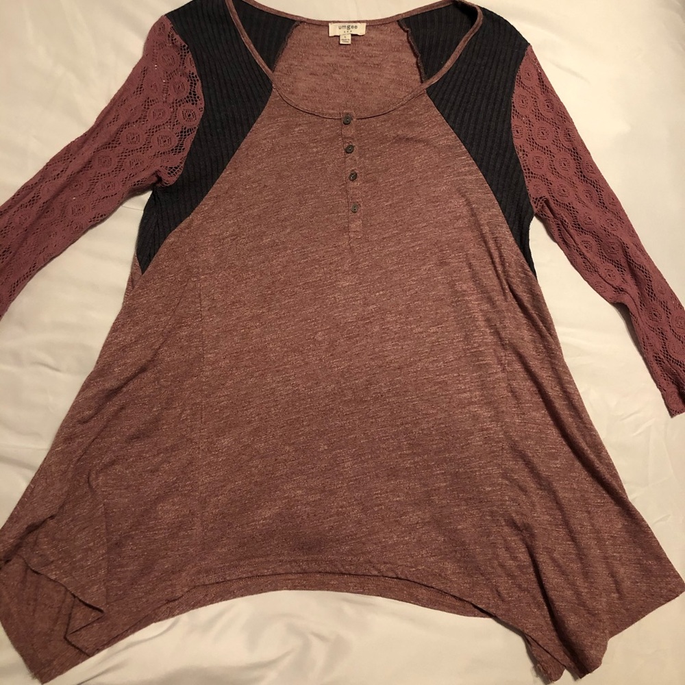 Crochet Sleeve Top